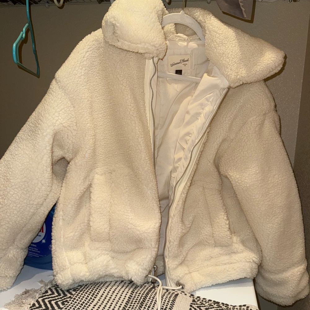 Universal Thread Cream Ski & Snow Jacket